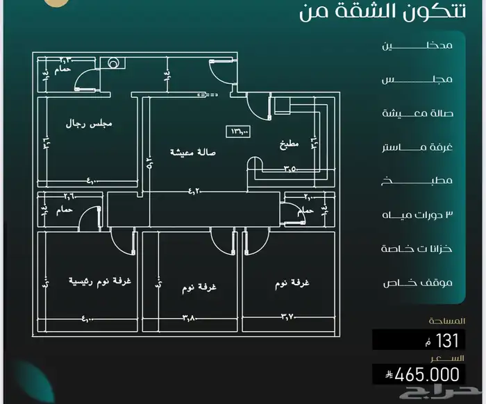 شقق فاخر للتمليك والاستثمار2 3 4 5 6 شقق وملاحق بانواعها 3