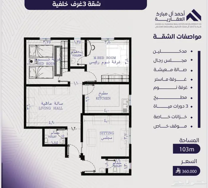 شقق فاخر للتمليك والاستثمار2 3 4 5 6 شقق وملاحق بانواعها 15