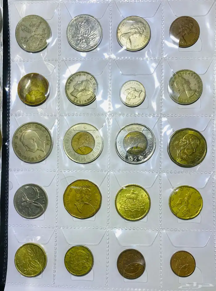 البوم عملات معدنيه 10