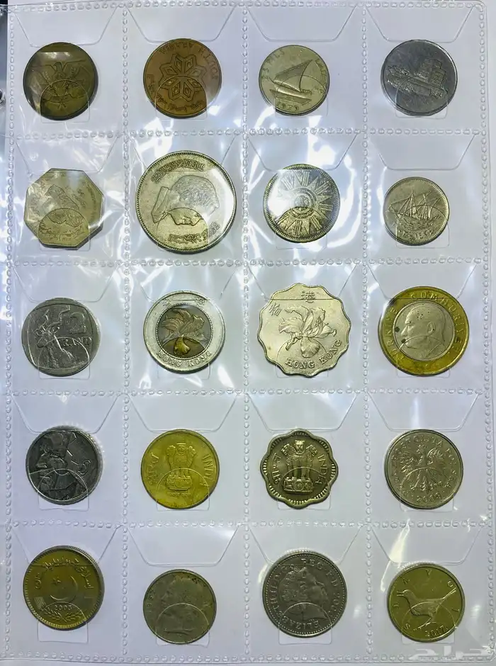 البوم عملات معدنيه 4