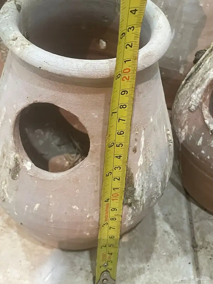 للبيع بياضات فخار طيور زينة و ماكليات فخار 7