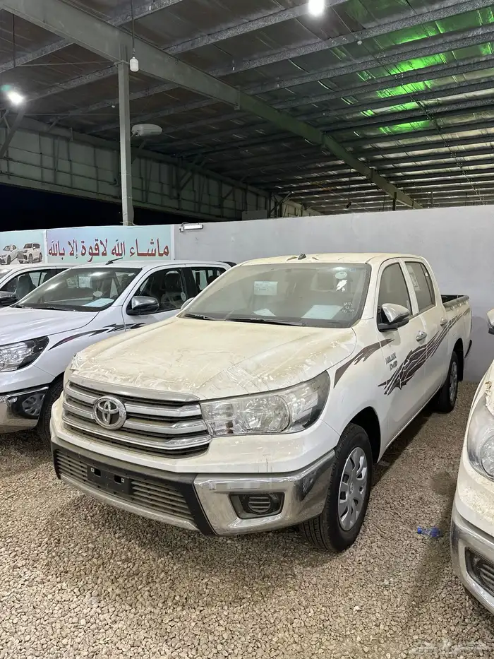 هايلوكس 2024 ديزل اصفار بطاقة جمركية كاش وبنك 0