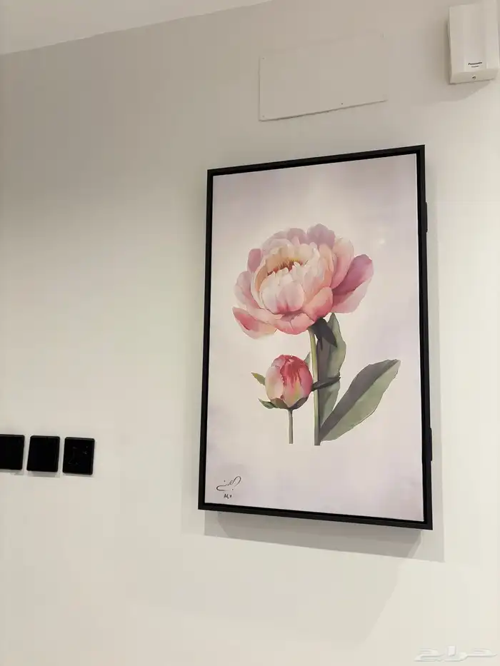 لوحة كيبل مطبوعه بتصميم خاص رسم يدوي 0