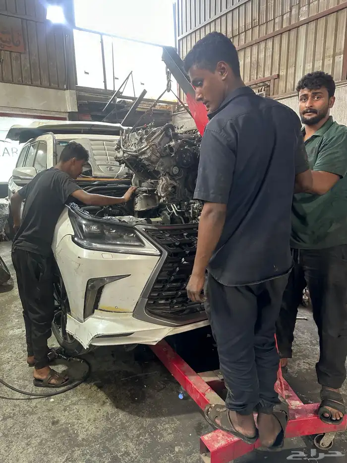 مكينة لكزس LX 570 من موديل 2021 الى 2008 V8 وكالة شد بلد 0