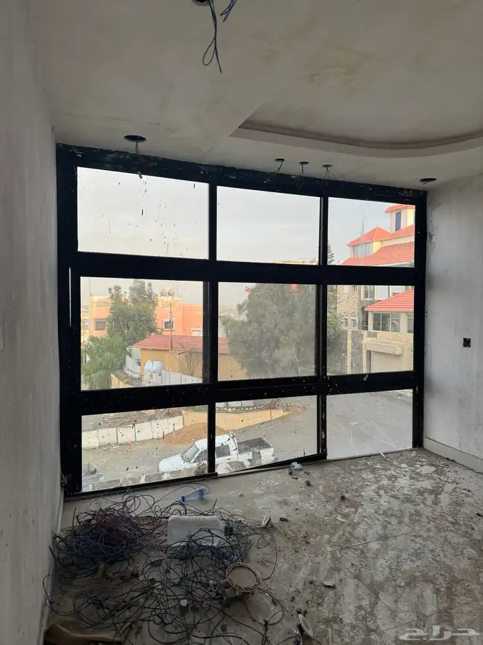 المنيوم شبابيك دبل قزاز مستعمل جديد 4