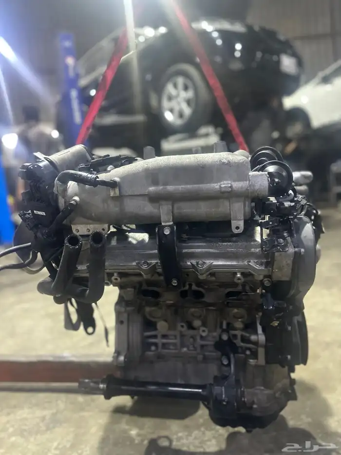 مكينة سنتافي 2009 V6 2.7 مستورد نضيف شرط 6