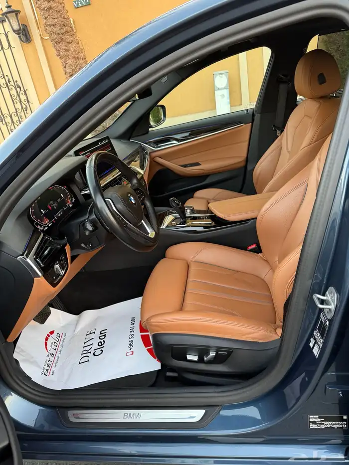 bmw520 فل بريميوم موديل 2023 بحالة الجديد عداد (46000) 15