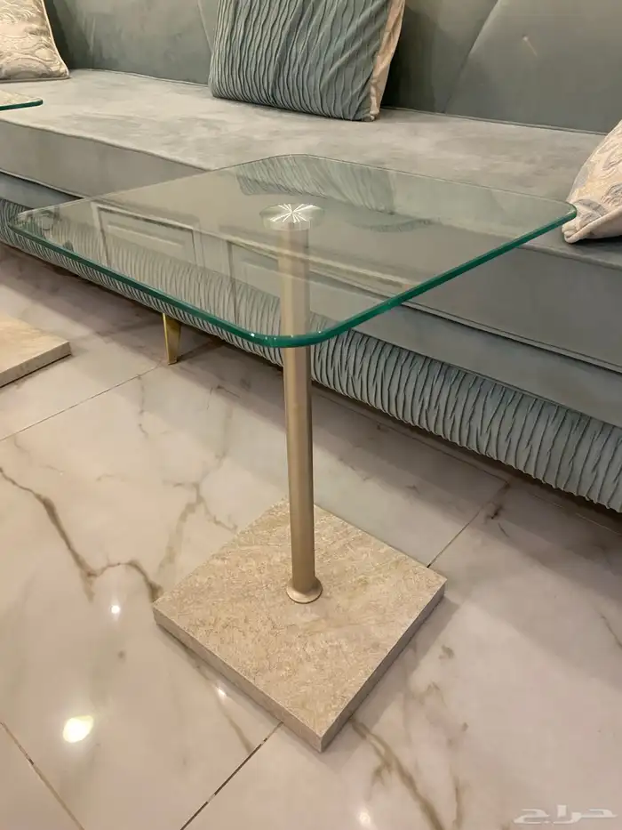 طاولة قهوه مع طاولات خدمه 3