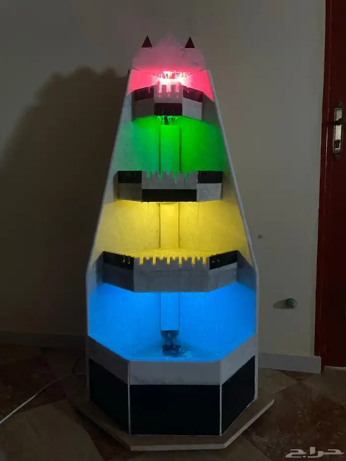 شلال صناعي من الرخام منزلي .. في بيشه 0