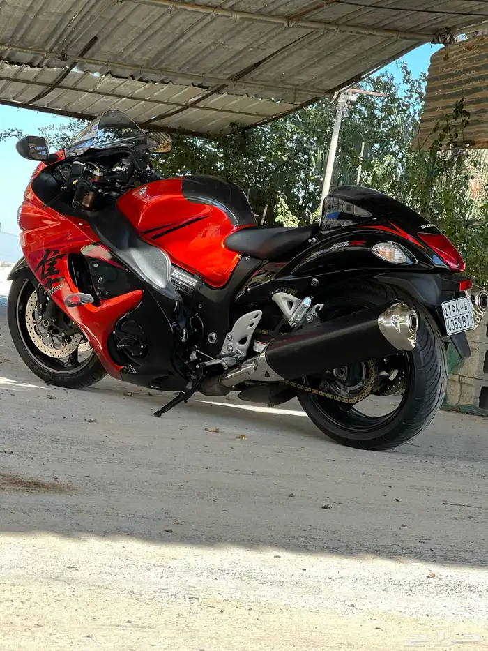 hayabusa هايبوزا 2008 فيابر وكاالة نظييف جدا 3
