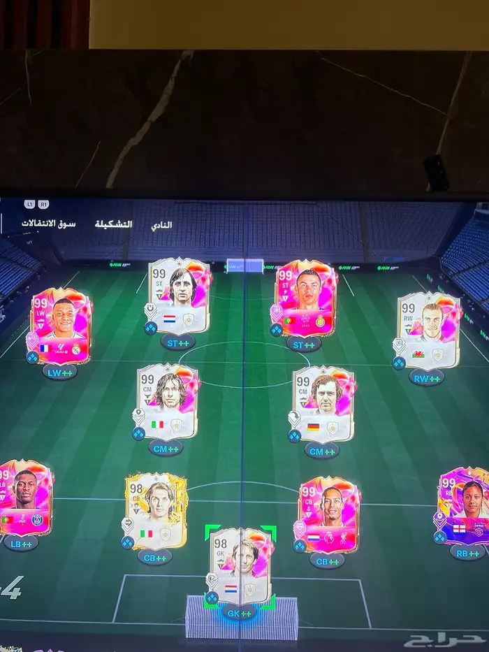 حساب فيفا وفورت نايت مع بعض 15