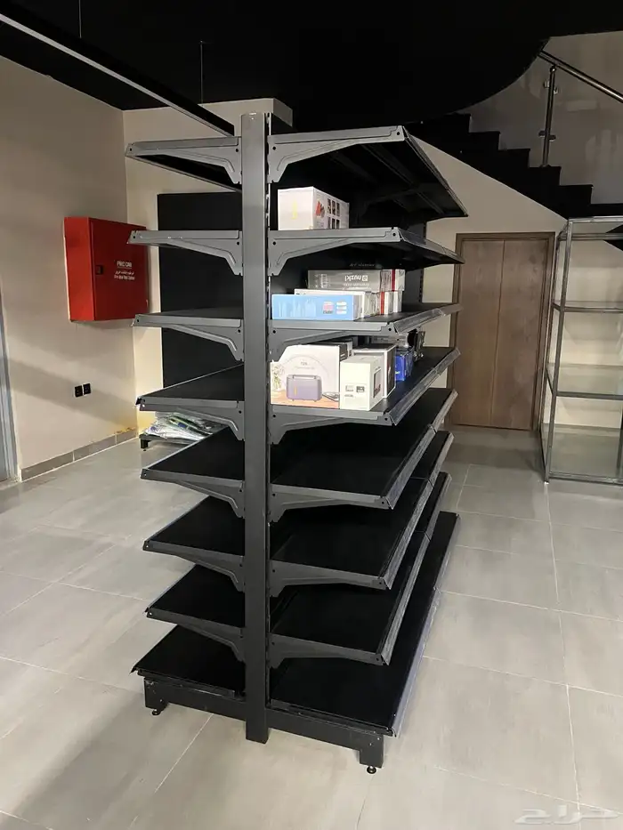 رفوف سوبر ماركت الون الأسود 0