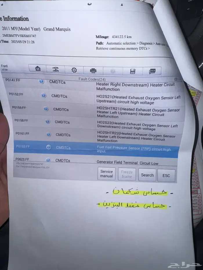 فورد جراند مركيز 2011 11