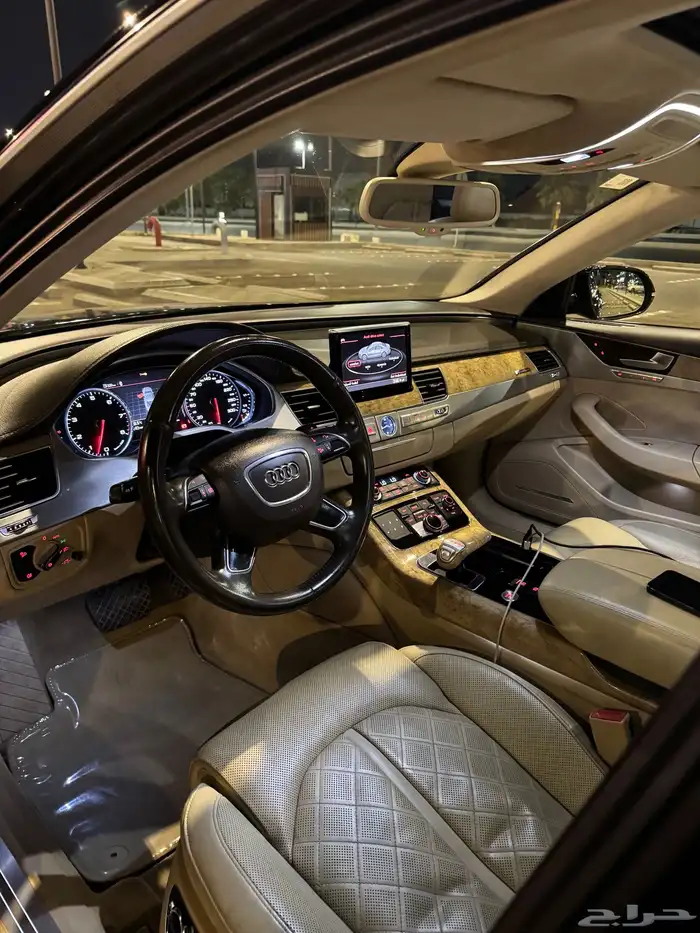 اودي A8 L 2012 نظيف بودي بلد على الشرط 13