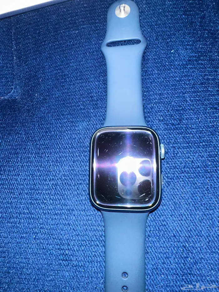 ابل واتش 7 Apple Watch سليمه معها اساور 45MM 5