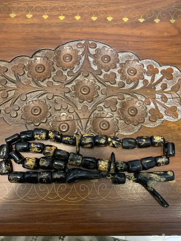 سبحة يسر خام طبيعي ( انتيك) 0