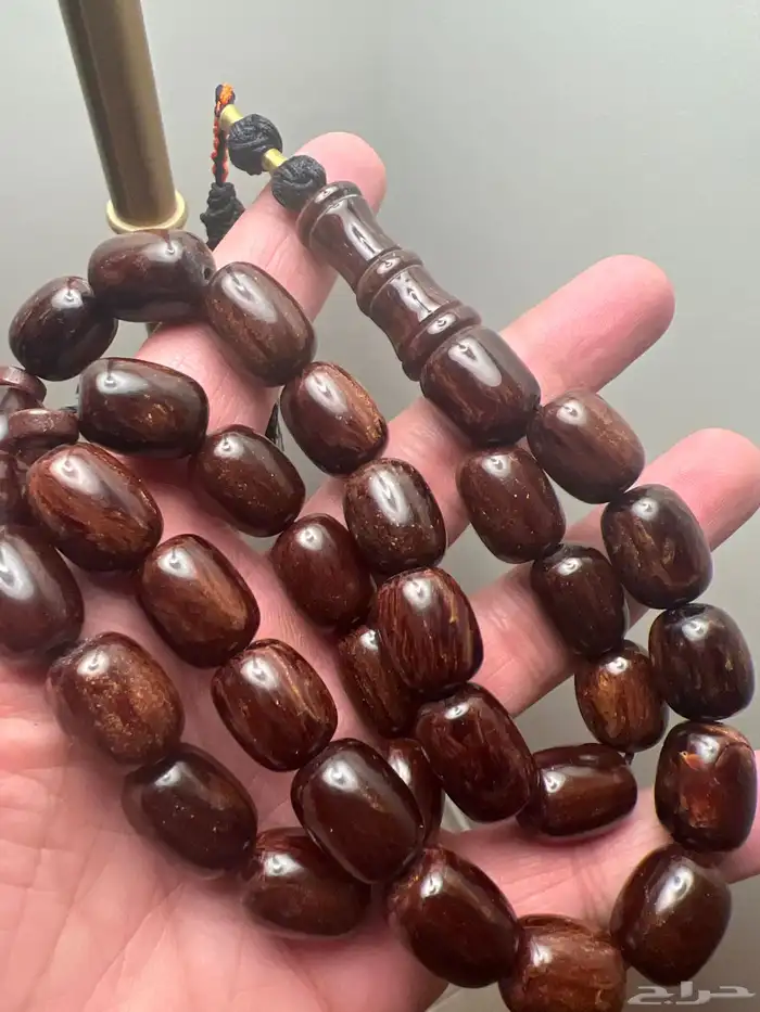 سبحة مسكي صب وخراطة قديمة 4