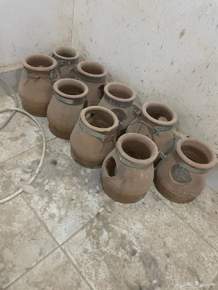 للبيع بياضات فخار طيور زينة و ماكليات فخار 4