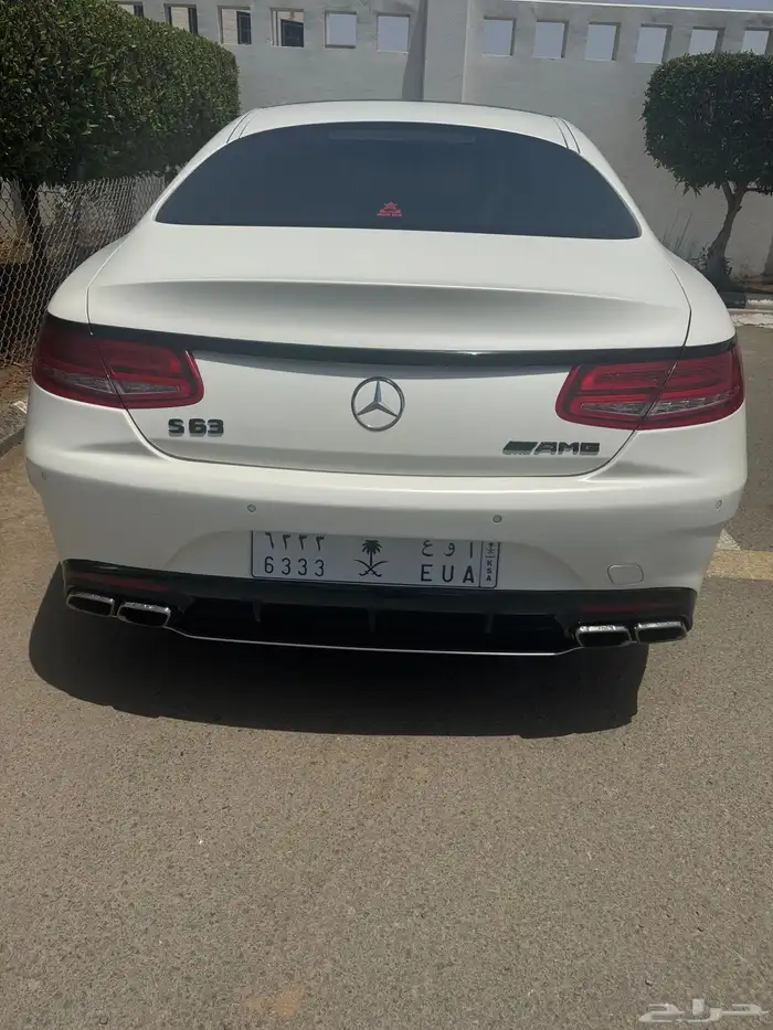 مرسيدس جفالي S63 كوبيه 2015 2