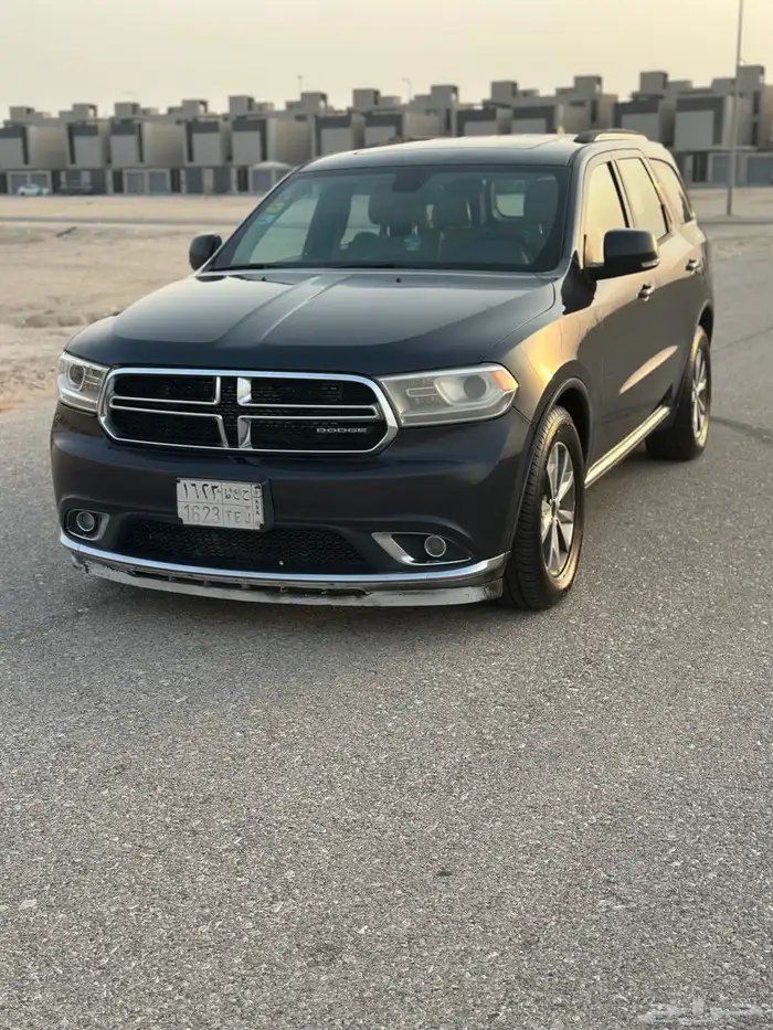 دودج دورانجو 2014 فئة Limited اللون رصاصي غامق V8 دبل 1