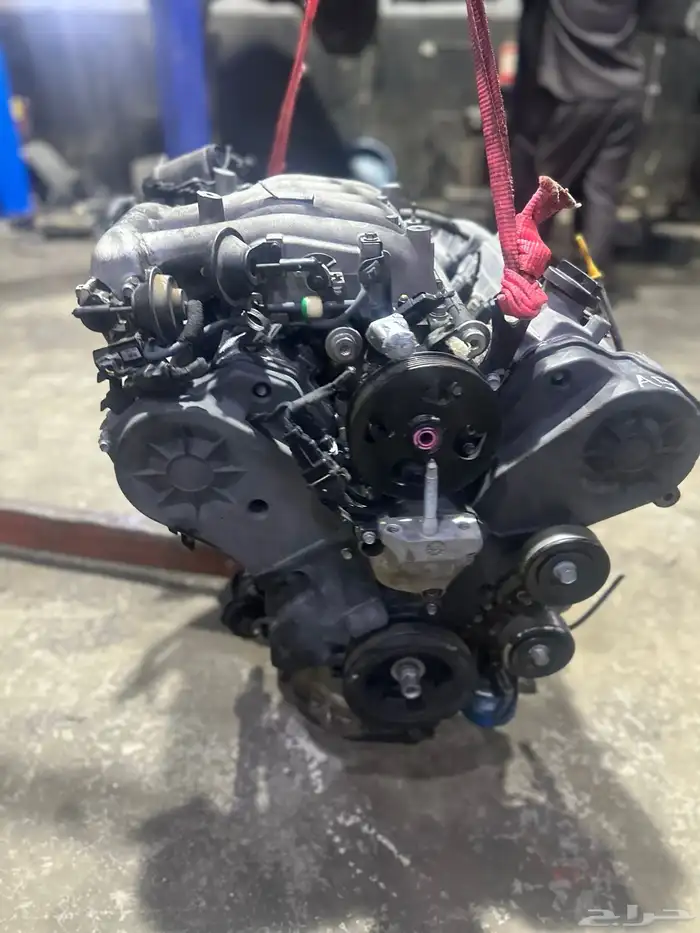 مكينة سنتافي 2009 V6 2.7 مستورد نضيف شرط 5
