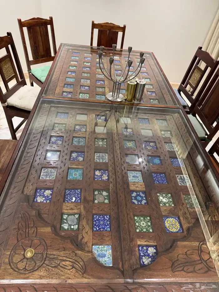 طاولة طعام 10 كراسي 2