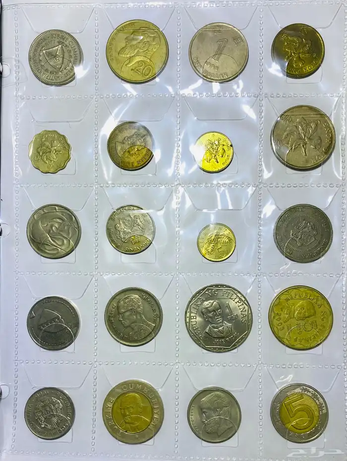 البوم عملات معدنيه 8