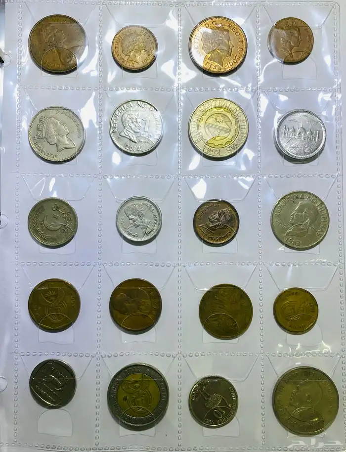 البوم عملات معدنيه 5