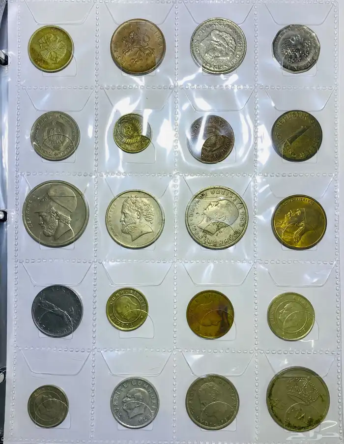 البوم عملات معدنيه 6