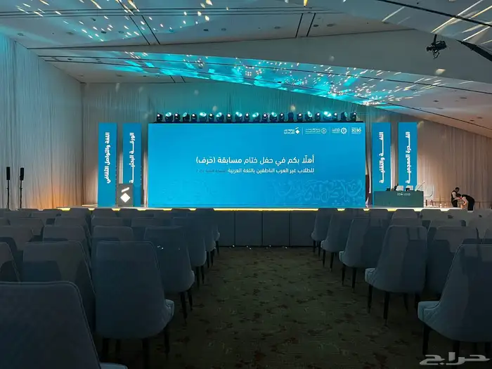 تأجير شاشات واضائات وصوت وستيج 69