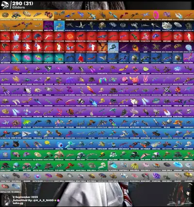 حساب فورت نايت حفل ملكي 464 سكن واكس كريتوس للبيع index