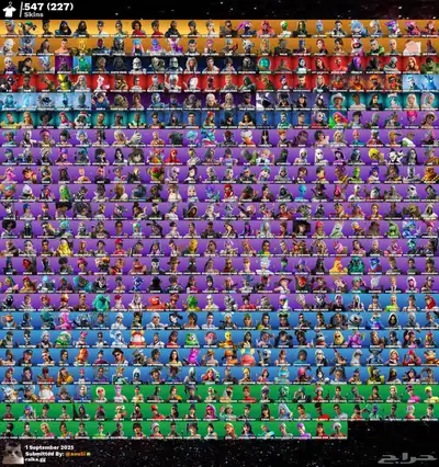 حساب فورت حفل ملكي 547 سكن (PC) index