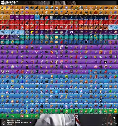 حساب فورت نايت حفل ملكي 464 سكن واكس كريتوس للبيع index