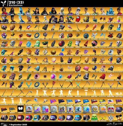 حساب فورت حفل ملكي 547 سكن (PC) index