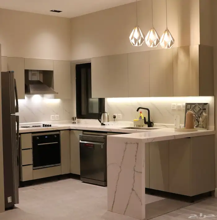 شقة مؤثثة راقية في حي الملقا الرياض Apartment for rent 6