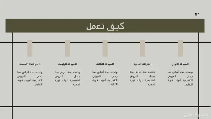 عروض تقديمية - خدمات برامج الاوفيس - شغالين 24 ساعة 6