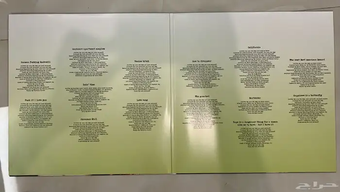 Lana Del Rey NFR Vinyl 2