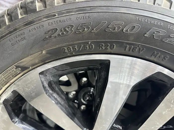 جنوط فكسار جيب كوبي مع كفرات برلي مقاس 20 5
