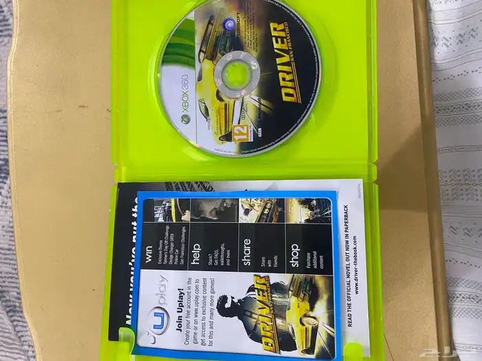 شريط درايفر اكس بوكس 360 بحاله الوكاله 1