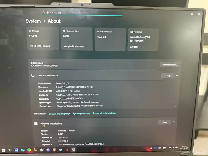 Asus ROG Strix g16 G614JV 2