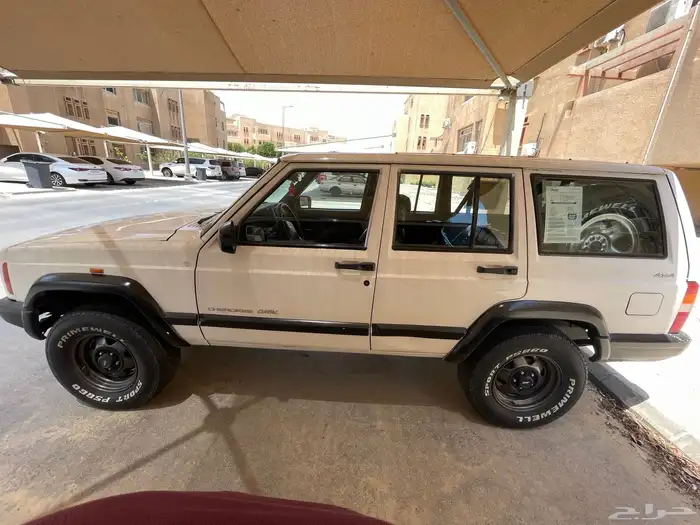 جيب شيروكي 2001 خليجي قير عادي للبيع او البدل 3