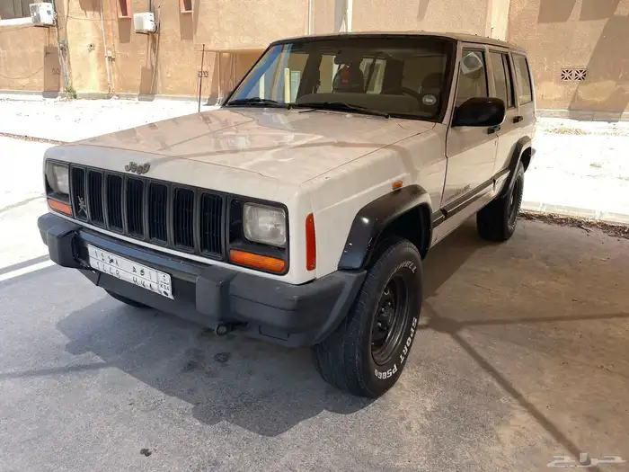 جيب شيروكي 2001 خليجي قير عادي للبيع او البدل 1