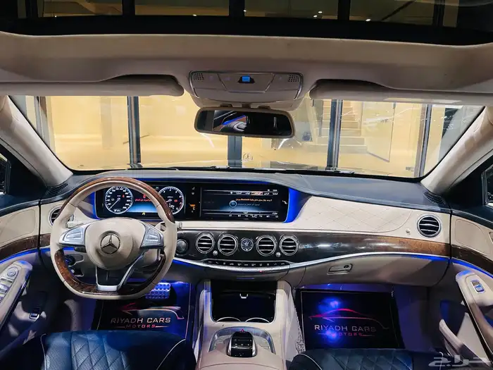 مرسيدس S400 خمسه ازرار 2016(( بحالة ممتازة )) 12