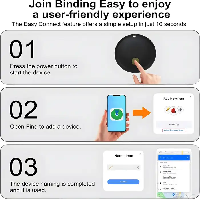 iOS جهاز تتبع متوافق مع نظام 2