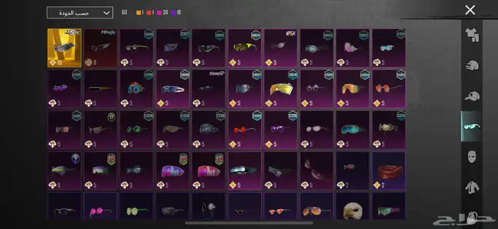 حساب ببجي اسطوري . 6