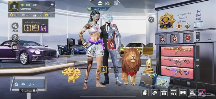 حساب ببجي اسطوري . 0