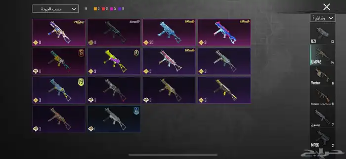 حساب ببجي اسطوري . 30