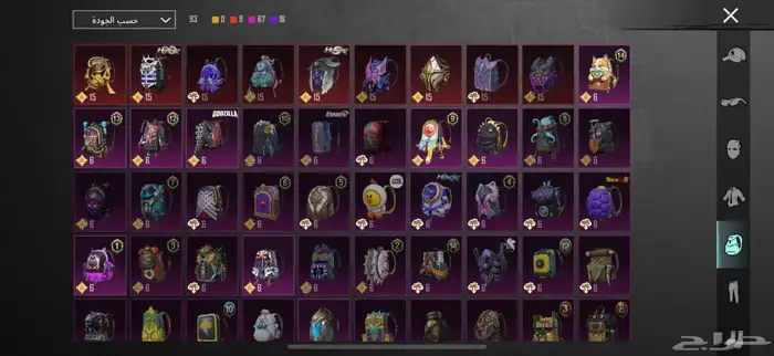 حساب ببجي اسطوري . 10