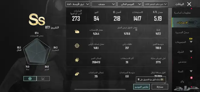حساب ببجي للبدل مستوى 43 كفوو 29
