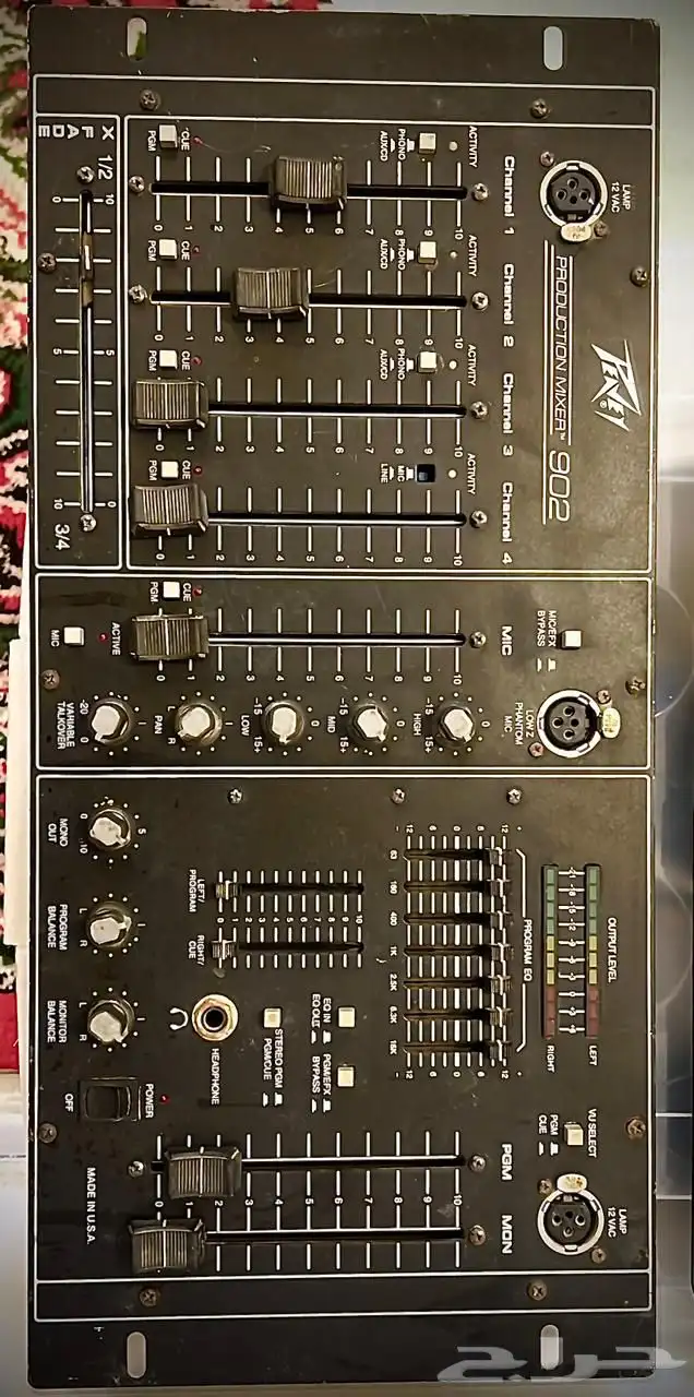 Peavey Production Mixer 902 للبيع جهاز مكسر 2
